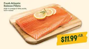 Sprouts Farmers Market Fresh Atlantic Salmon Fillets offer