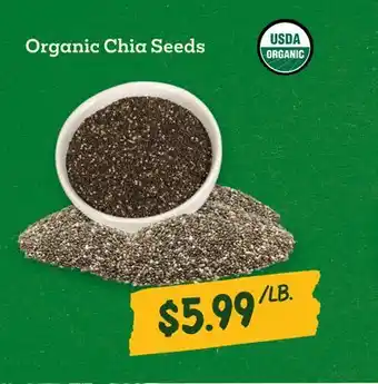 Sprouts Farmers Market Organic Chia Seeds offer