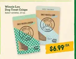 Sprouts Farmers Market Winnie Lou Dog Treat Crisps offer