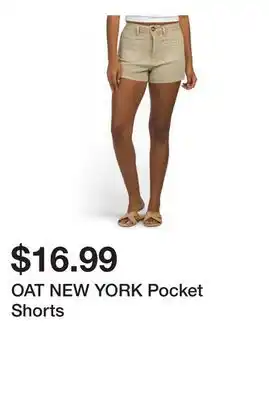 Marshalls OAT NEW YORK Pocket Shorts offer