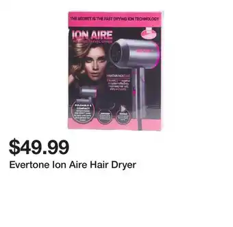 Marshalls Evertone Ion Aire Hair Dryer offer