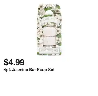 Marshalls 4pk Jasmine Bar Soap Set offer