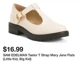 Marshalls SAM EDELMAN Taelor T Strap Mary Jane Flats (Little Kid, Big Kid) offer