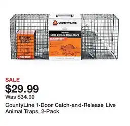 Tractor Supply Company CountyLine 1-Door Catch-and-Release Live Animal Traps, 2-Pack offer