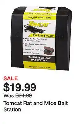 Tractor Supply Company Tomcat Rat and Mice Bait Station offer