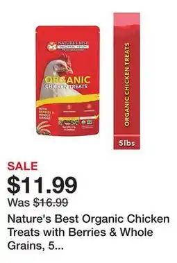 Tractor Supply Company Nature's Best Organic Chicken Treats with Berries & Whole Grains, 5 lb offer