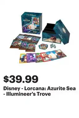 Best Buy Disney - Lorcana: Azurite Sea - Illumineer's Trove offer