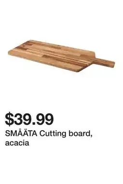 Ikea SMÅÄTA Cutting board, acacia offer