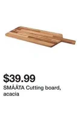 Ikea SMÅÄTA Cutting board, acacia offer