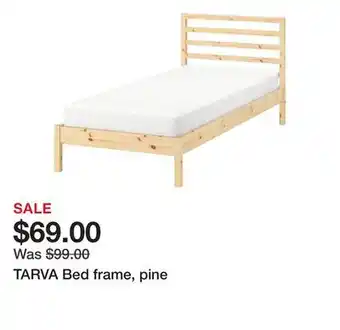 Ikea TARVA Bed frame, pine offer