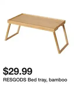 Ikea RESGODS Bed tray, bamboo offer