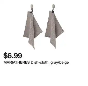 Ikea MARIATHERES Dish-cloth, gray/beige offer