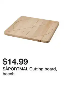 Ikea SÅPÖRTMAL Cutting board, beech offer