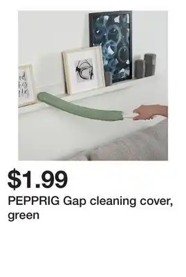 Ikea PEPPRIG Gap cleaning cover, green offer