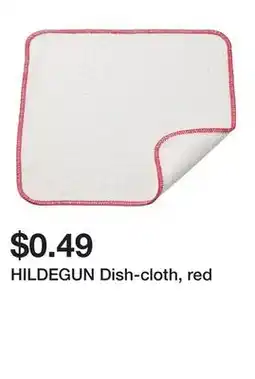 Ikea HILDEGUN Dish-cloth, red offer