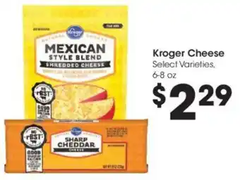 Kroger Kroger Cheese offer