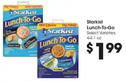 Kroger Starkist Lunch-To-Go offer