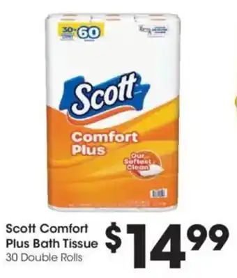 Kroger Scott Comfort Plus Bath Tissue offer