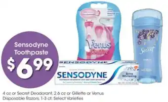 Kroger Sensodyne Toothpaste offer