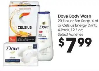 Kroger Dove Body Wash offer