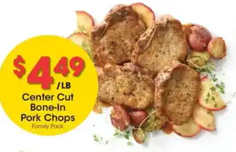 Kroger Center Cut Bone-In Pork Chops offer