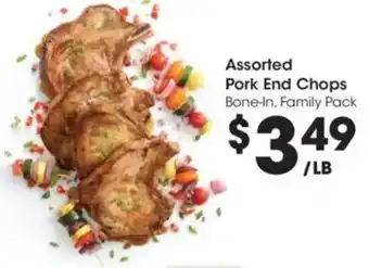 Kroger Assorted Pork End Chops offer