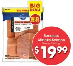 Kroger Boneless Atlantic Salmon offer