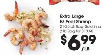 Kroger Extra Large EZ Peel Shrimp offer