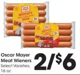 Kroger Oscar Mayer Meat Wieners offer