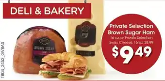 Kroger Private Selection Brown Sugar Ham offer