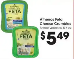 Kroger Athenos Feta Cheese Crumbles offer