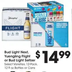 Kroger Bud Light Next Yuengling Flight or Bud Light Seltzer offer