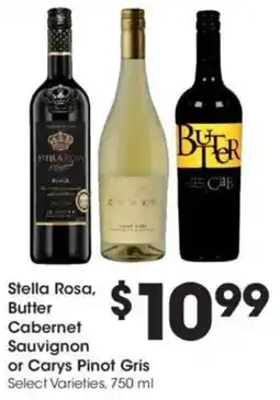 Kroger Stella Rosa or Butter Cabernet Sauvignon offer