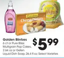 Kroger Golden Cheese Blintzes offer