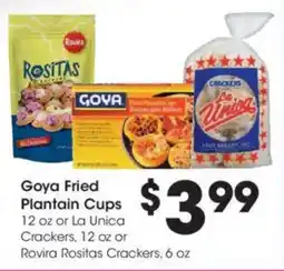 Kroger Goya Fried Plantain Cups offer