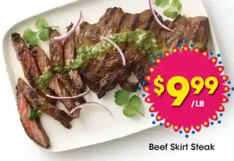 Kroger Beef Skirt Steak offer