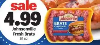 Meijer Johnsonville Fresh Brats offer