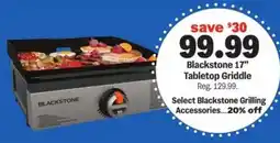 Meijer Blackstone 17" Tabletop Griddle offer