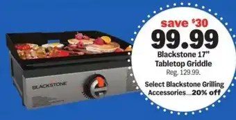 Meijer Blackstone 17" Tabletop Griddle offer