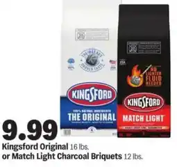 Meijer Kingsford Original or Match Light Charcoal Briquets offer