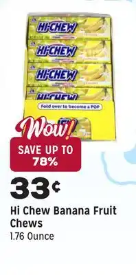 Grocery Outlet Banana Fruit Chews offer