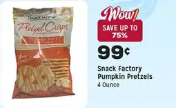 Grocery Outlet Pumpkin Pretzels offer