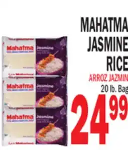 Bravo Supermarkets MAHATMA JASMINE RICE offer