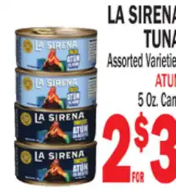 Bravo Supermarkets LA SIRENA TUNA offer