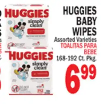 Bravo Supermarkets HUGGIES BABY WIPES offer