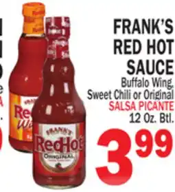 Bravo Supermarkets FRANK'S RED HOT SAUCE offer