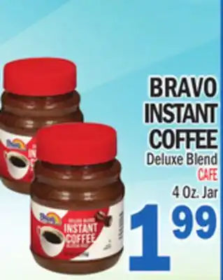 Bravo Supermarkets BRAVO INSTANT COFFEE offer