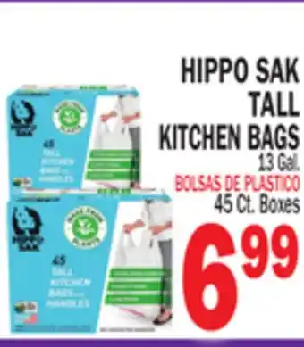 Bravo Supermarkets HIPPO SAK TALL KITCHEN BAGS offer