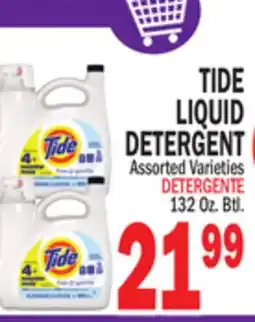 Bravo Supermarkets TIDE LIQUID DETERGENT offer