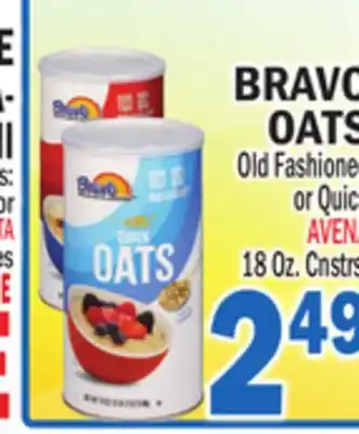 Bravo Supermarkets BRAVO OATS offer